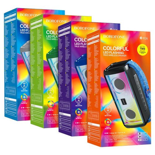 Borofone BR26 Ηχείο Bluetooth 10W με Διάρκεια Μπαταρίας έως 2.5 ώρες Πράσινο