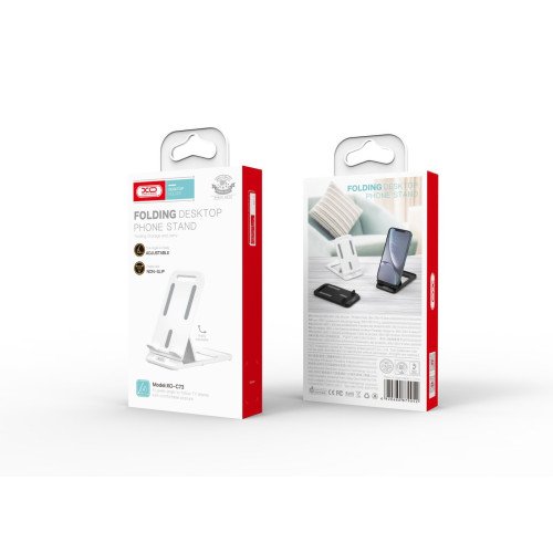 XO C73 Βάση Γραφείου για Κινητό σε Λευκό χρώμα