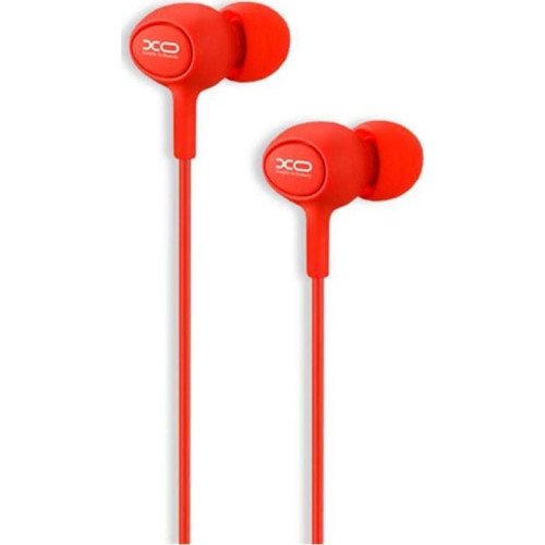 XO S6 In-ear Handsfree με Βύσμα 3.5mm Κόκκινο