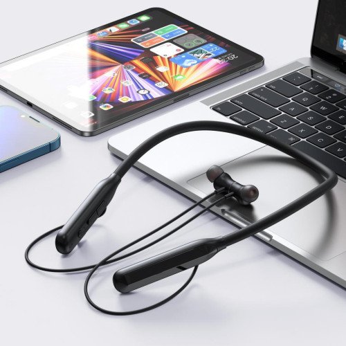 XO BS30 In-ear Bluetooth Handsfree Ακουστικά με Αντοχή στον Ιδρώτα Μαύρα