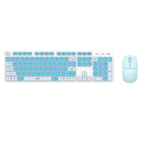 XO-KB-05 WIRLESS KEYBOARD & MOUSE - BLUE