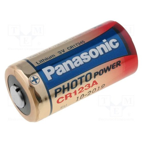 Panasonic CR123 Photo Power Μπαταρία Λιθίου 3V 1τμχ.