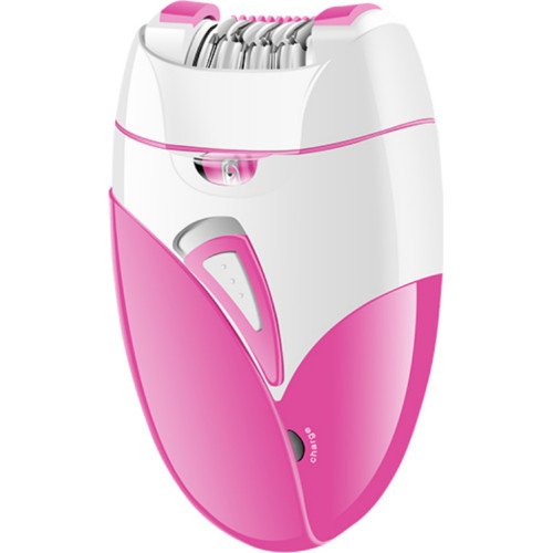Kemei KM-189A Αποτριχωτική Μηχανή Epilator για Σώμα Ροζ