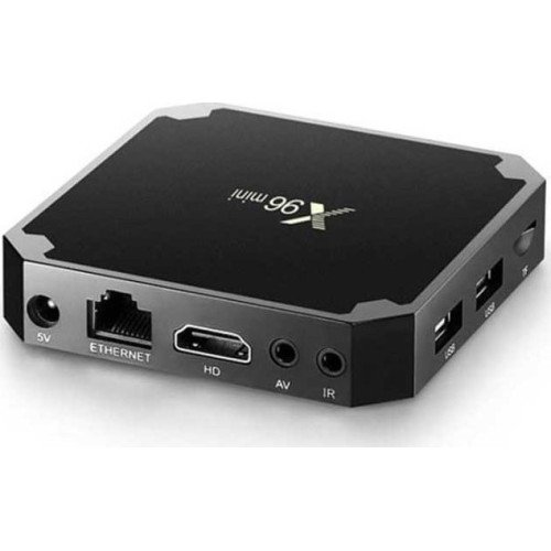 TV Box X96 Mini 4K UHD με WiFi USB 2.0 4GB RAM & 64GB Αποθηκευτικό Χώρο με Λειτουργικό Android 8.1