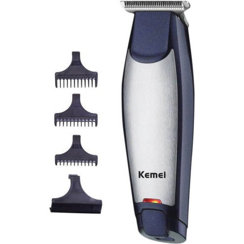 Kemei KM-5021 Επαναφορτιζόμενη Κουρευτική Μηχανή Μπλε