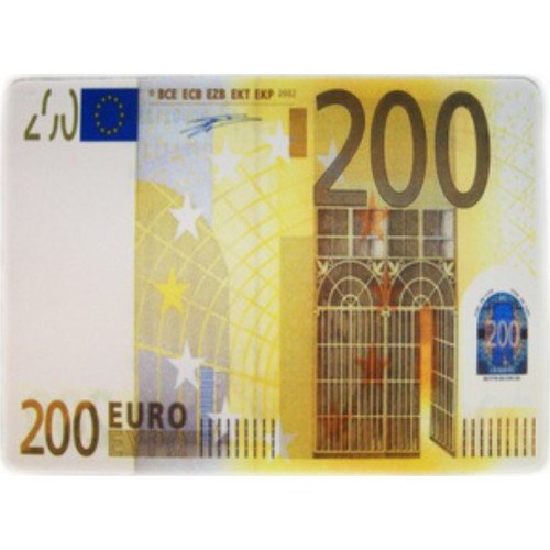 Χαρτονόμισμα 200Euro Mouse Pad - Χρώμα: Κίτρινο