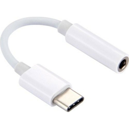Μετατροπέας USB-C Male σε 3.5mm Female Λευκό