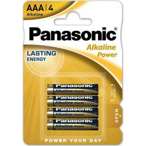 Panasonic Alkaline Power Μπαταρίες AAA 1.5V 4τμχ.