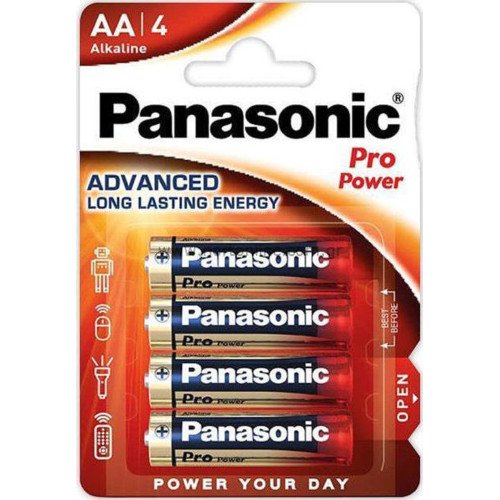 Panasonic Alkaline Pro Power Μπαταρίες AA 1.5V 4τμχ.