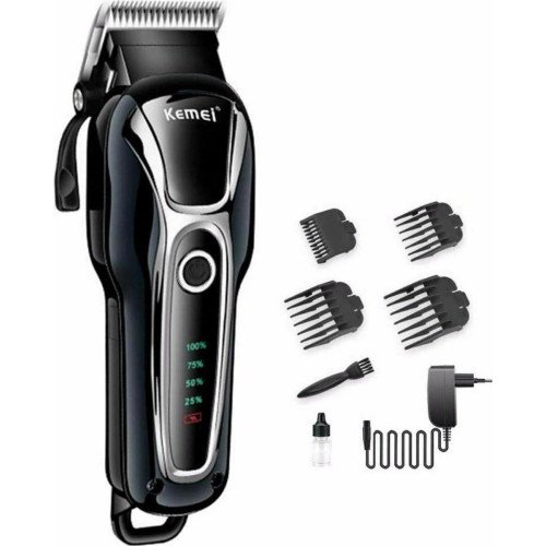 Kemei KM-1991 Κουρευτική Μηχανή Σκύλων Επαναφορτιζόμενη Μαύρο