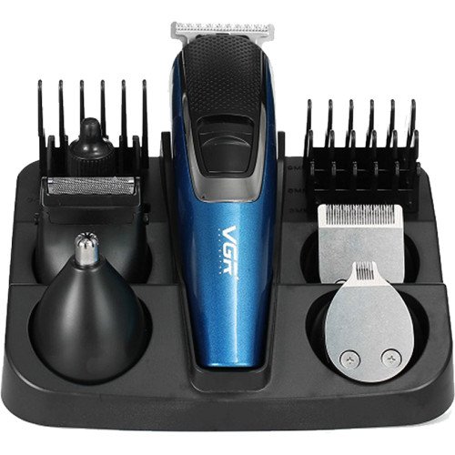 VGR V-172 Επαναφορτιζόμενη Επαγγελματική Κουρευτική Μηχανή Μπλε