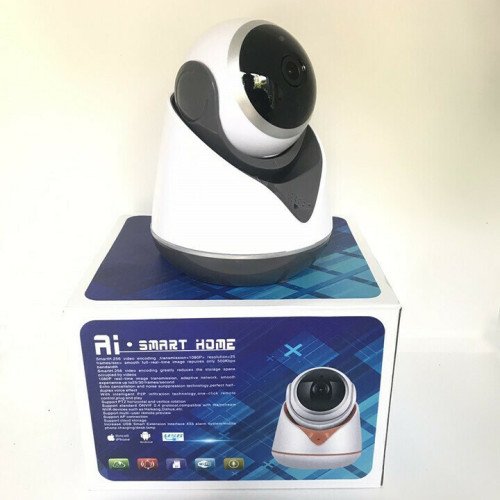 IP Κάμερα Παρακολούθησης Wi-Fi 1080p Full HD με Αμφίδρομη Επικοινωνία 18Y5 - Χρώμα: Άσπρο