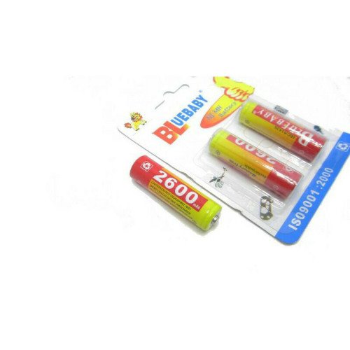Bluebaby Επαναφορτιζόμενες Μπαταρίες AA Ni-MH 2600mAh 2τμχ.