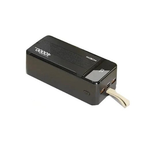 Moxom MX-PB61 PowerBank 40000mAh 22.5W με 2 Θύρες USB-A & Θύρα USB-C Quick Charge 3.0 Μαύρο