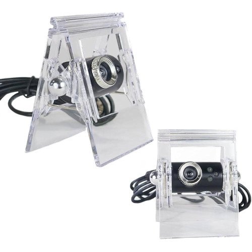 10MP Κάμερα Web για Υπολογιστή με USB 2.0, 3x LED & Ενσωματωμένο Μικρόφωνο - Χρώμα: Μαύρο