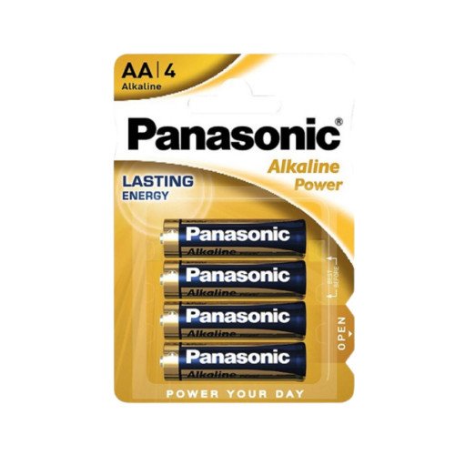 Panasonic Alkaline Power Μπαταρίες LR6 AA 1.5V 4τμχ.