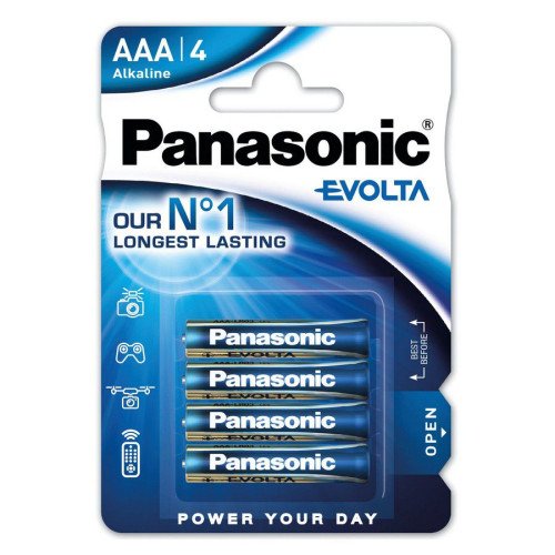 Panasonic Alkaline Power Evolta AAA/LR03 Μπαταρίες AAA 1.5V 4τμχ.