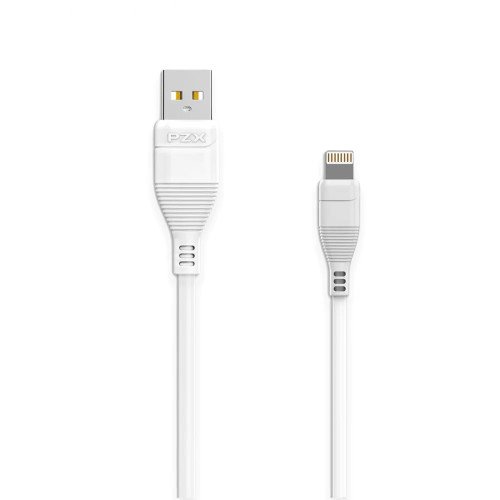 PZX V168 Regular Καλώδιο USB 2.0 σε Lightning Λευκό 1.2m