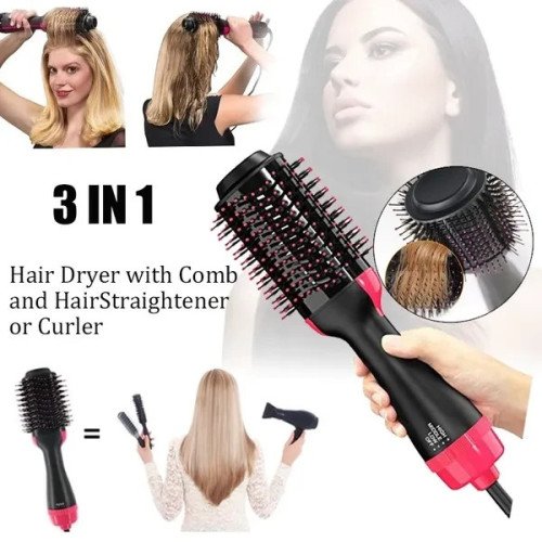 Ηλεκτρική Βούρτσα - Πιστολάκι One Step Hair Styler & Dryer 1000W - Χρώμα: Μαύρο
