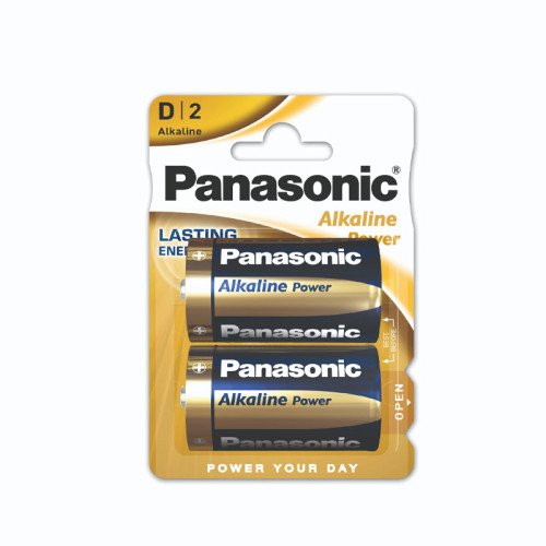 Panasonic Αλκαλικές Μπαταρίες Alkaline Power D/LR20 1.5V 2τμχ.