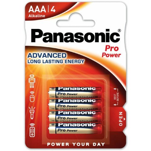 Panasonic Alkaline Pro Power Μπαταρίες AAA 1.5V 4τμχ.